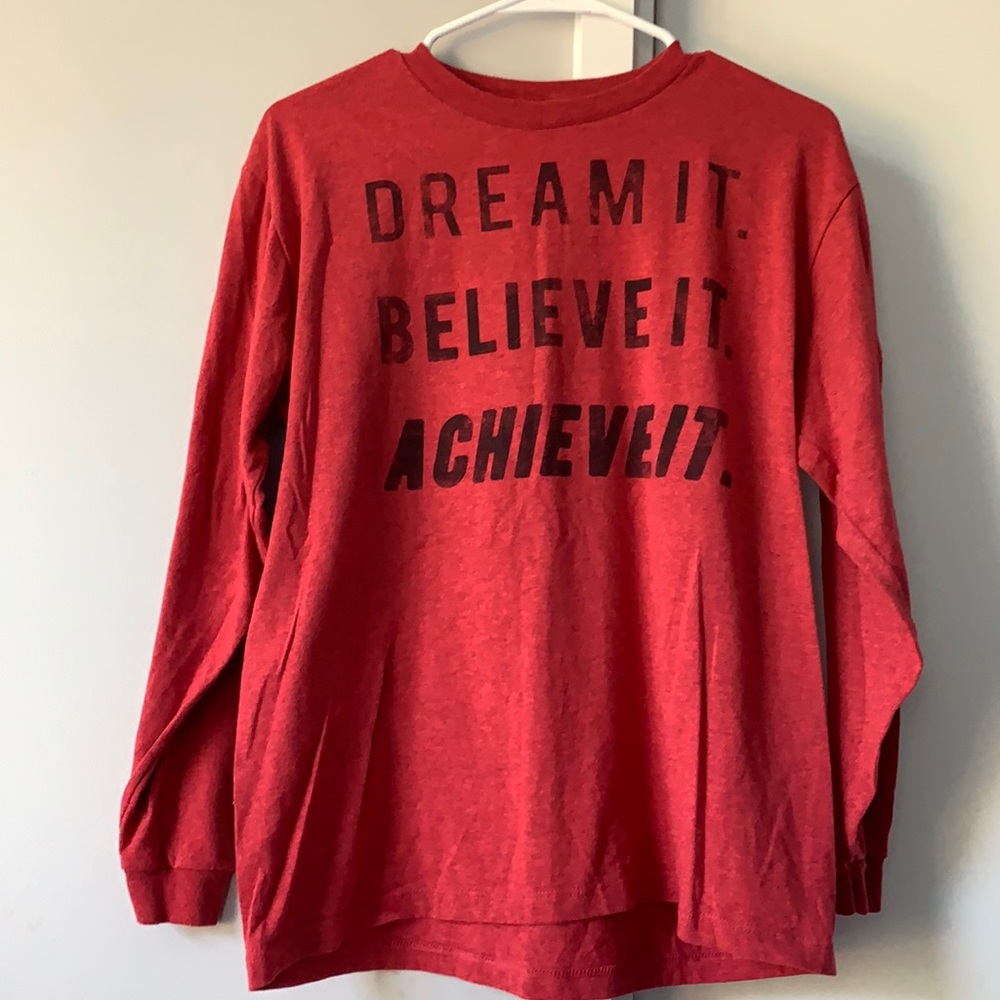 Urban Pipeline - boys XL red long sleeve shirt